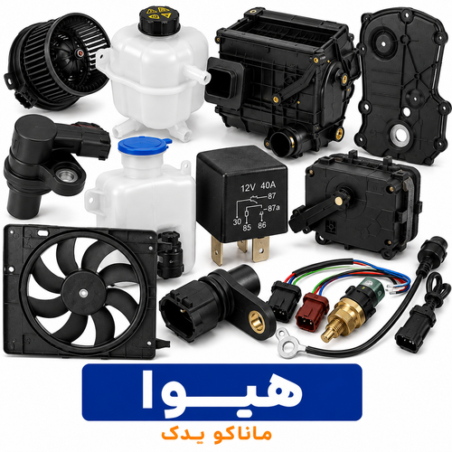 درب رادیاتور تیبا 90 درجه (مجموعه) هیوا